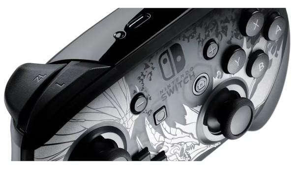Геймпад Nintendo Switch Pro Controller Monster Hunter Rise Sunbreak Edition  Фото №2