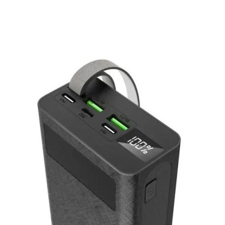 Внешний аккумулятор (павербанк) ASPOR A306 Fast Charge 30000 mAh Black  Фото №1
