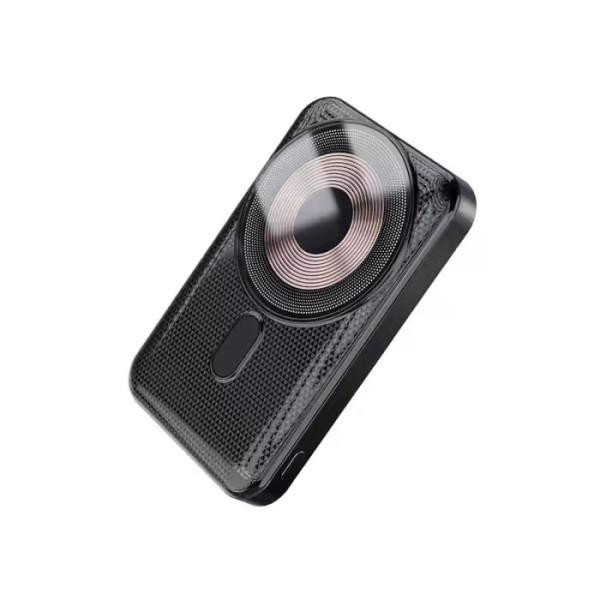 Зовнішній акумулятор (Power Bank) ASPOR A326 Magnetic Wireless 10000mAh Black  Фото №2
