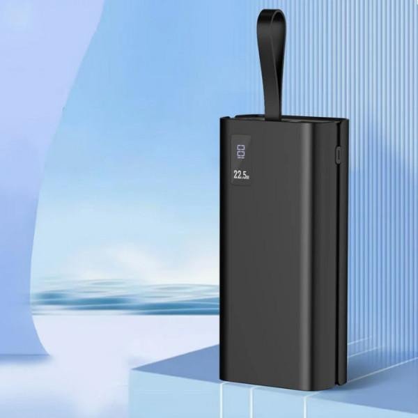 Внешний аккумулятор (power bank) ASPOR A337 30000mAh Black  Фото №1