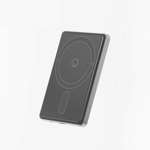 Внешний аккумулятор (Power Bank) ASPOR A381 Magnetic Wireless 5000mAh Gray (Type-C/20W)  Фото №5