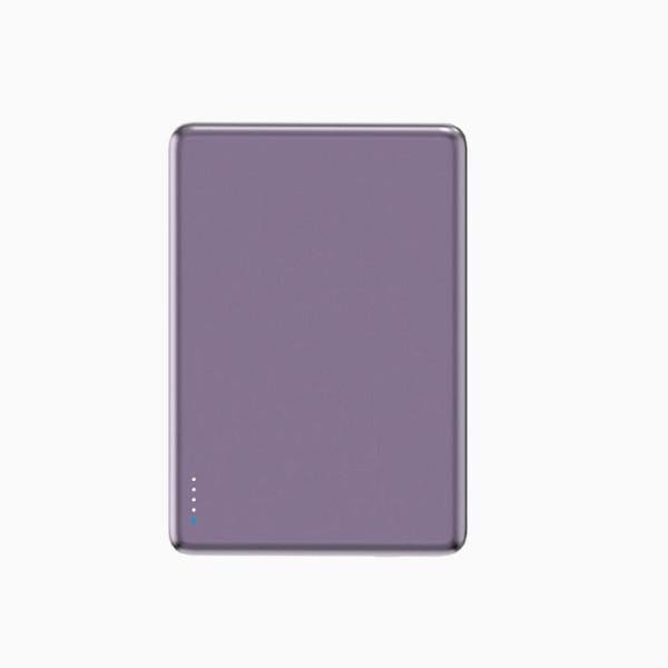 Внешний аккумулятор (Power Bank) ASPOR A381 Magnetic Wireless 5000mAh Purple