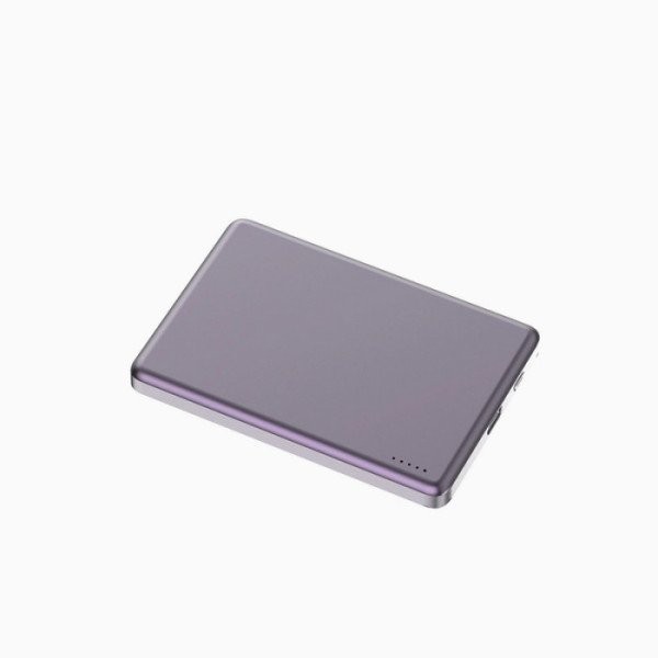 Зовнішній акумулятор (Power Bank) ASPOR A381 Magnetic Wireless 5000mAh Purple  Фото №8