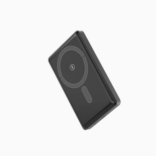 Зовнішній акумулятор (Power Bank) ASPOR A382 Magnetic Wireless 10000mAh Gray  Фото №3