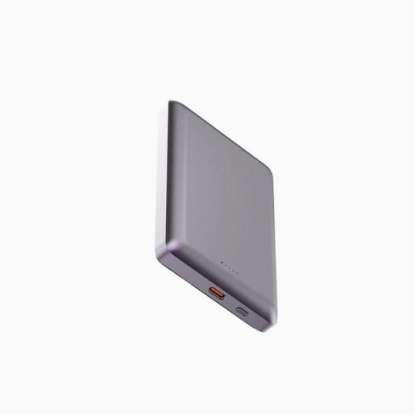 Зовнішній акумулятор (Power Bank) ASPOR A382 Magnetic Wireless 10000mAh Purple  Фото №0