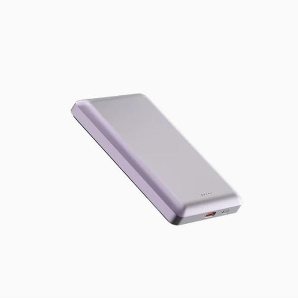 Зовнішній акумулятор (Power Bank) ASPOR A382 Magnetic Wireless 10000mAh Purple  Фото №3