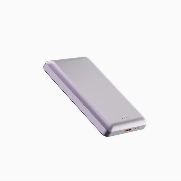 Зовнішній акумулятор (Power Bank) ASPOR A382 Magnetic Wireless 10000mAh Purple  Фото №8