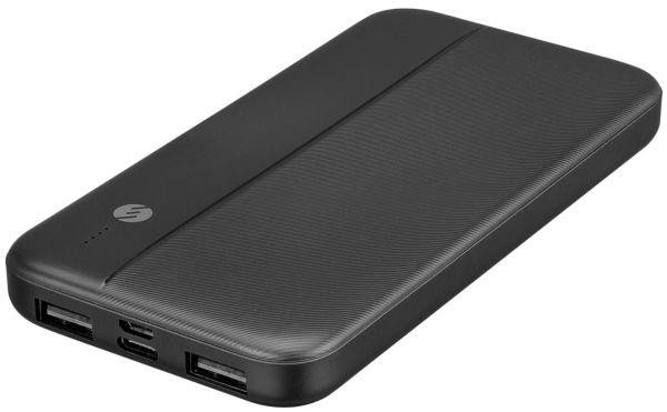 Зовнішній акумулятор (павербанк) S-Link 10000 mAh 2.1A 2USB, Black (IP-G10N)  Фото №2