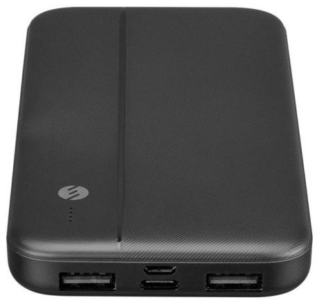 Зовнішній акумулятор (павербанк) S-Link 10000 mAh 2.1A 2USB, Black (IP-G10N)  Фото №3