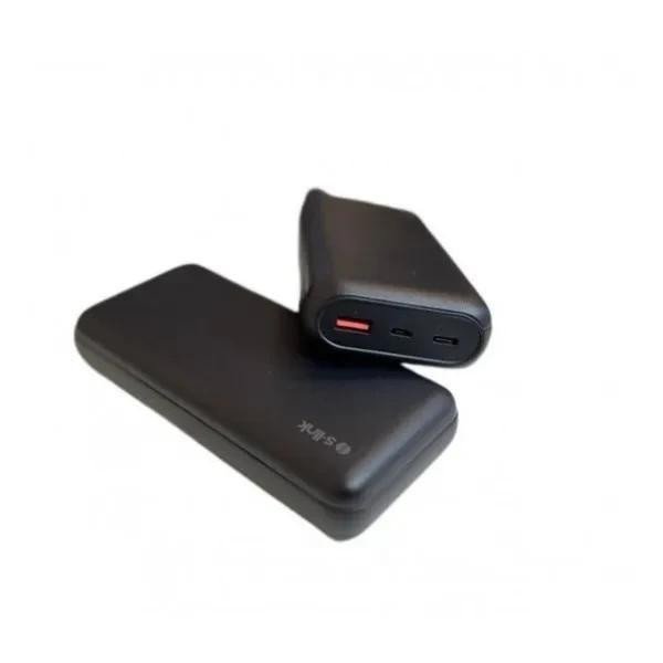 Зовнішній акумулятор (павербанк) S-Link G205 PD20W + QC3.0 20000 mAh Black  Фото №1