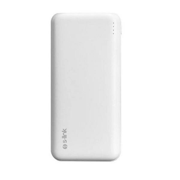Зовнішній акумулятор (павербанк) S-Link G205 PD20W + QC3.0 20000 mAh White