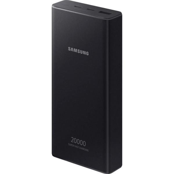 Зовнішній акумулятор (павербанк) Samsung Power Bank 20000mAh Black (EB-P5300XJRGRU)  Фото №1