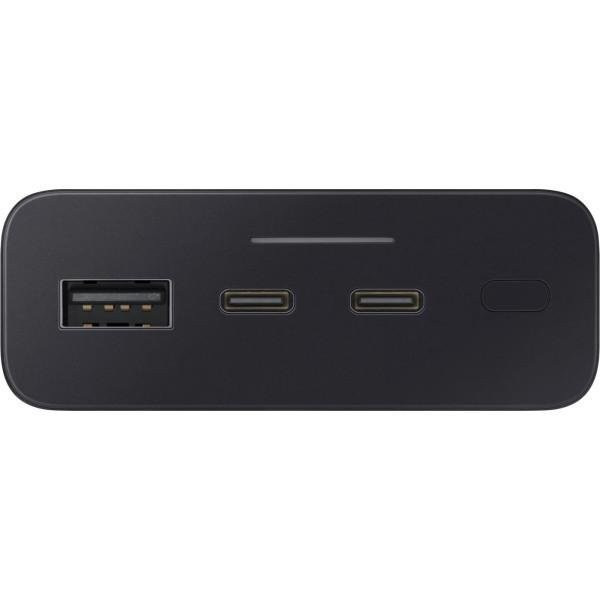 Зовнішній акумулятор (павербанк) Samsung Power Bank 20000mAh Black (EB-P5300XJRGRU)  Фото №3