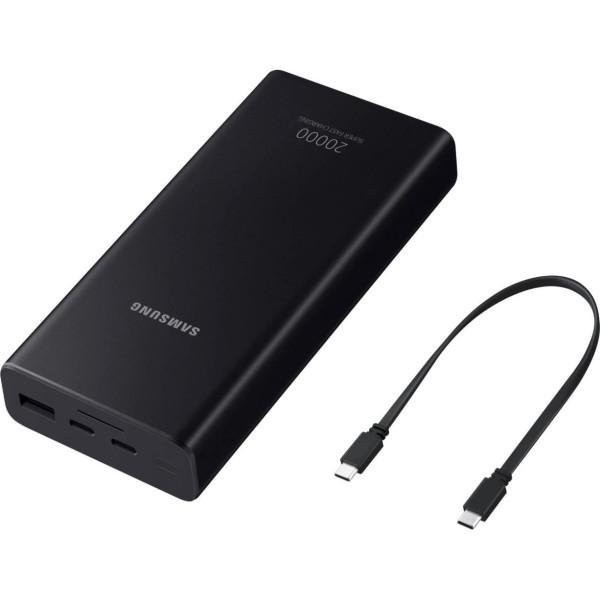 Зовнішній акумулятор (павербанк) Samsung Power Bank 20000mAh Black (EB-P5300XJRGRU)  Фото №4