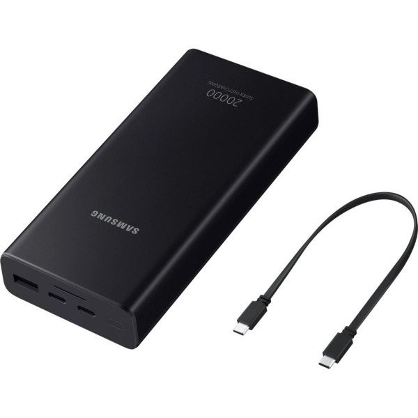 Зовнішній акумулятор (павербанк) Samsung Power Bank 20000mAh Black (EB-P5300XJRGRU)  Фото №8