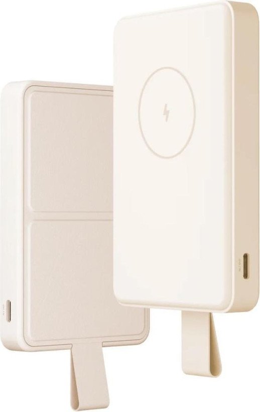 Зовнішній акумулятор (павербанк) Xiaomi 6000mAh 15W Magnetic White (BHR9074GL)  Фото №0