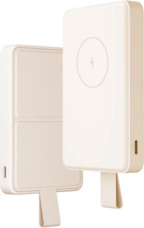 Зовнішній акумулятор (павербанк) Xiaomi 6000mAh 15W Magnetic White (BHR9074GL)  Фото №0