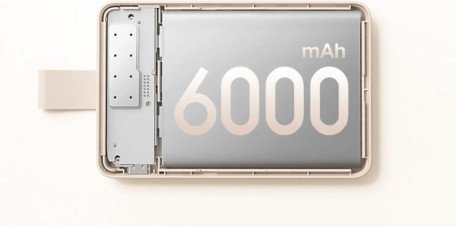 Зовнішній акумулятор (павербанк) Xiaomi 6000mAh 15W Magnetic White (BHR9074GL)  Фото №6