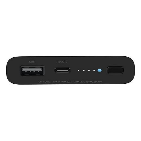 Зовнішній акумулятор (павербанк) Xiaomi Mi 10W Wireless Power Bank 10000mAh Black (BHR5460GL)  Фото №1