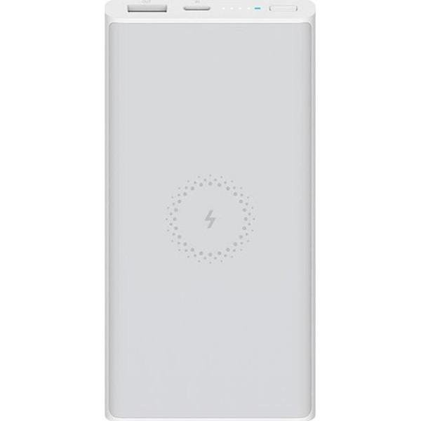 Зовнішній акумулятор (павербанк) Xiaomi Mi 10W Wireless Power Bank 10000mAh White (BHR5212CN)  Фото №0