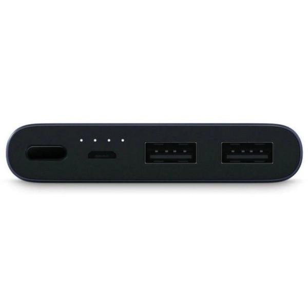 Зовнішній акумулятор (павербанк) Xiaomi Mi Power Bank 2S 10000 mAh Black (VXN4229CN)  Фото №1