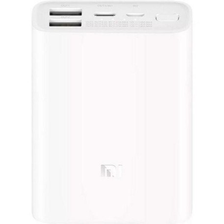 Зовнішній акумулятор (павербанк) Xiaomi Mi Power Bank 3 22.5W Ultra Compact 10000mAh White (BHR4268CN)  Фото №0