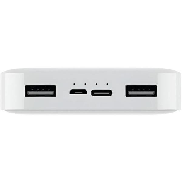 Зовнішній акумулятор (павербанк) Xiaomi Redmi Power Bank 20000mAh White (PB200LZM, VXN4265)  Фото №3