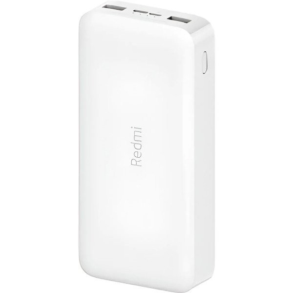 Зовнішній акумулятор (павербанк) Xiaomi Redmi Power Bank 20000mAh White (PB200LZM, VXN4265)  Фото №5