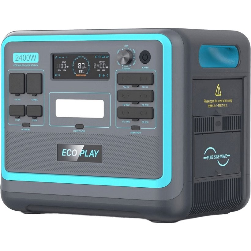 Зарядна станція EcoPlay P2400 (SYD2400)  Фото №4