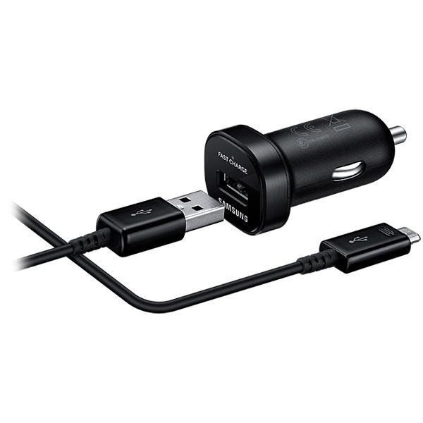 Автомобільний зарядний пристрій Samsung Fast Charge Mini Black (EP-LN930BBEGRU)  Фото №0