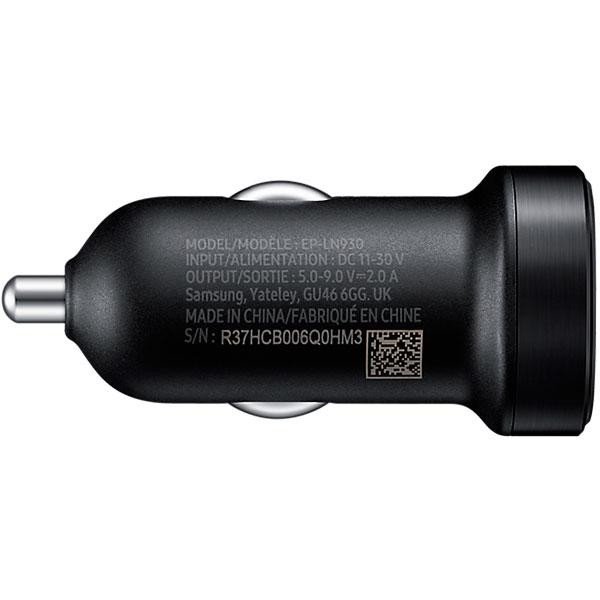 Автомобільний зарядний пристрій Samsung Fast Charge Mini Black (EP-LN930BBEGRU)  Фото №1
