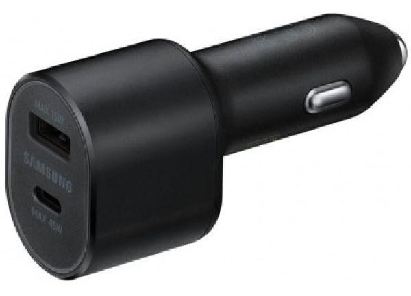 Автомобільний зарядний пристрій Samsung Super Fast Dual Charger Black (EP-L5300XBE)