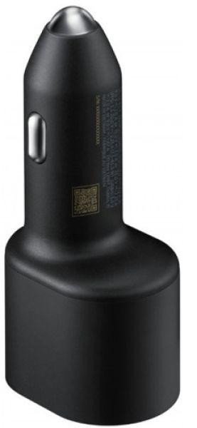 Автомобільний зарядний пристрій Samsung Super Fast Dual Charger Black (EP-L5300XBE)  Фото №2