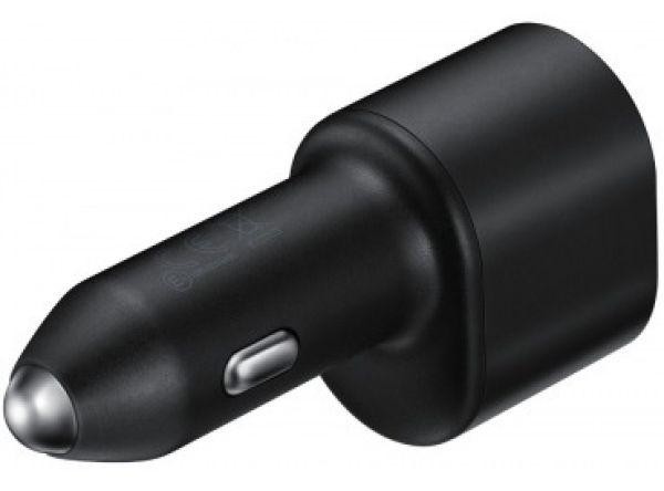 Автомобильное зарядное устройство для Samsung Super Fast Dual Charger Black (EP-L5300XBE)  Фото №1