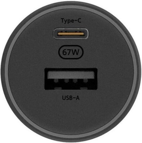 Автомобильное зарядное устройство для Xiaomi 67W Car Charger USB/Type-C (BHR6814GL)  Фото №1