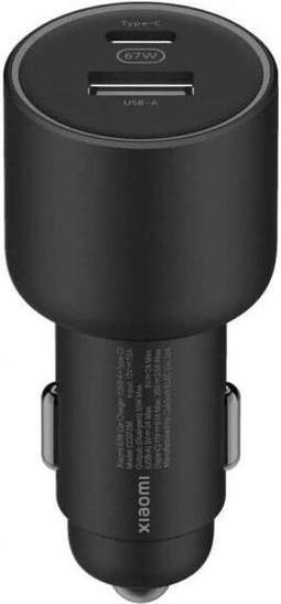 Автомобильное зарядное устройство для Xiaomi 67W Car Charger USB/Type-C (BHR6814GL)