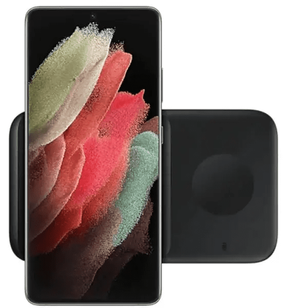 Беспроводное зарядное устройство Samsung Wireless Charger Duo+ TA Blk/ (EP-P4300TBRGRU)  Фото №4