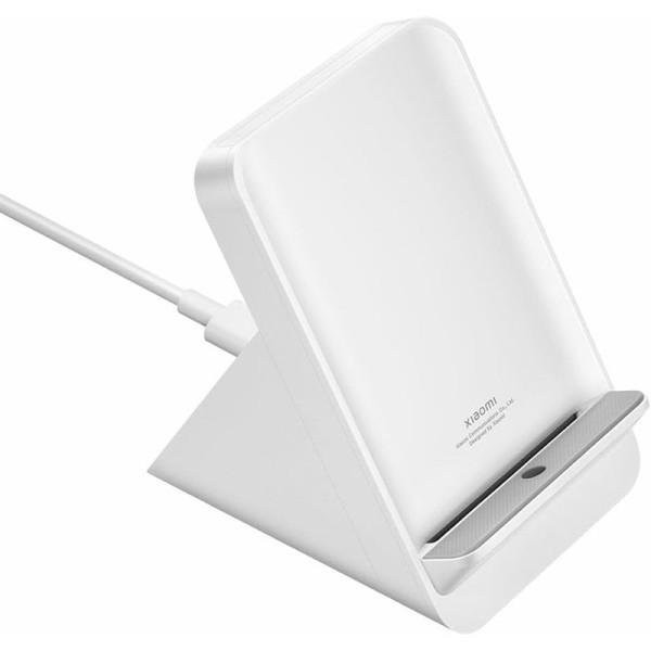 Бездротовий зарядний пристрій Xiaomi 80W Adaptive Wireless Charging Stand White (BHR8304GL)  Фото №1