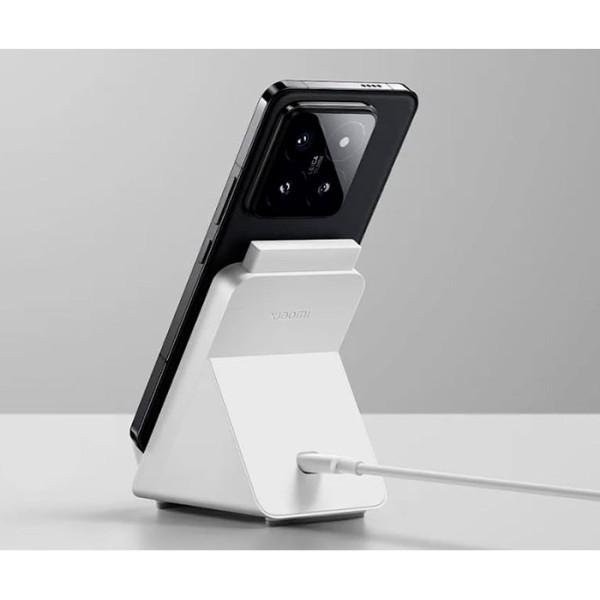 Бездротовий зарядний пристрій Xiaomi 80W Adaptive Wireless Charging Stand White (BHR8304GL)  Фото №5