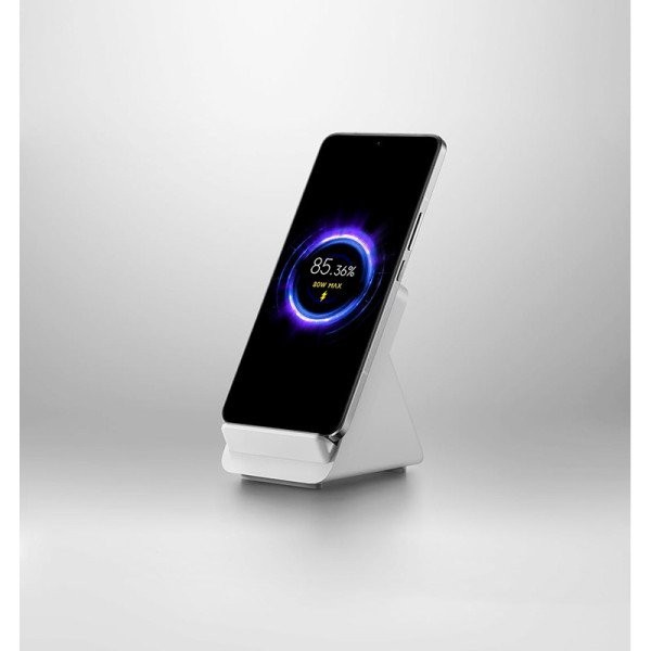 Бездротовий зарядний пристрій Xiaomi 80W Adaptive Wireless Charging Stand White (BHR8304GL)  Фото №10