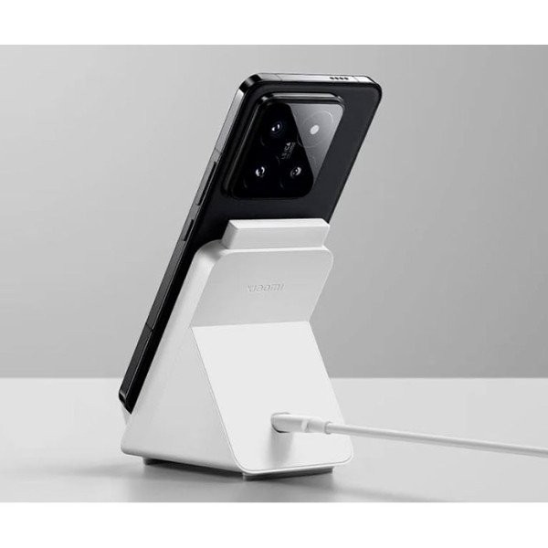 Бездротовий зарядний пристрій Xiaomi 80W Adaptive Wireless Charging Stand White (BHR8304GL)  Фото №11