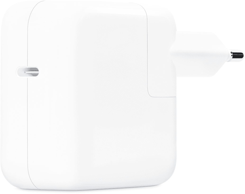 Сетевое зарядное устройство Apple 30W USB-C Power Adapter A2164 (MW2G3)  Фото №0