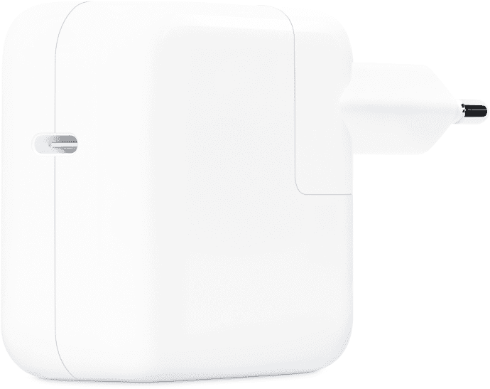 Сетевое зарядное устройство Apple 30W USB-C Power Adapter A2164 (MW2G3)  Фото №0