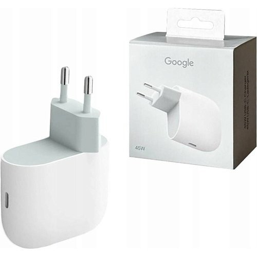 Сетевое зарядное устройство Google Pixel 45W USB-C Wall Charger (GA05732-EU)  Фото №0