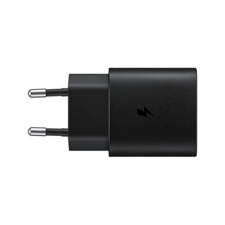 Мережевий зарядний пристрій Samsung 25W PD Power Adapter (w/o cable) Black (EP-TA800NBE)  Фото №2