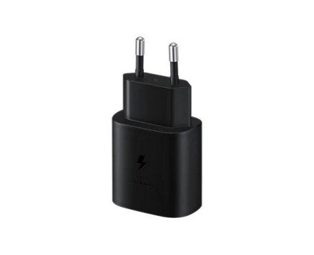 Мережевий зарядний пристрій Samsung 25W PD Power Adapter (w/o cable) Black (EP-TA800NBE)  Фото №3