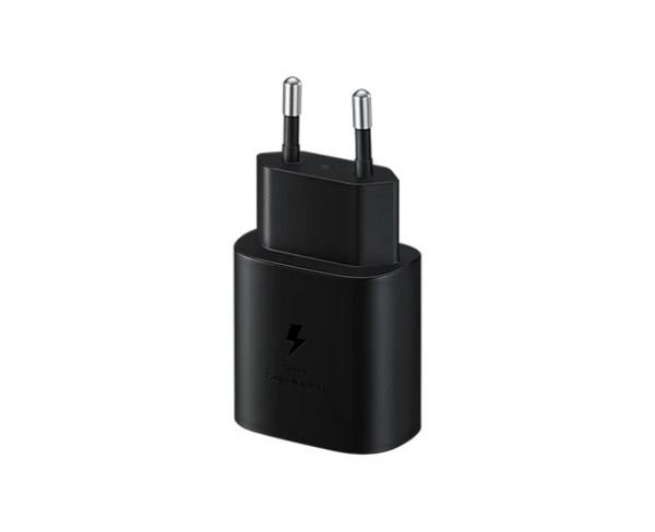Сетевое зарядное устройство Samsung 25W PD Power Adapter (w/o cable) Black (EP-TA800NBE)  Фото №11