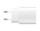 Мережевий зарядний пристрій Samsung 25W PD Power Adapter (with Type-C cable) White (EP-TA800XWE)  Фото №4