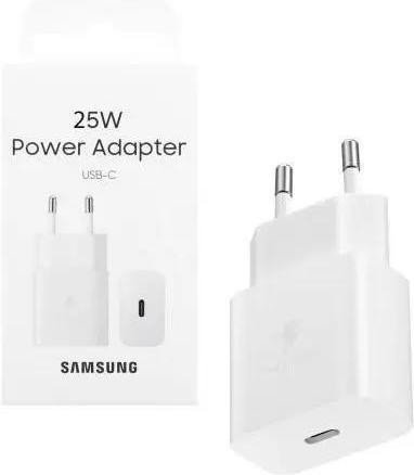 Сетевое зарядное устройство Samsung 25W PD Power Adapter White w/o cable (EP-T2510NWE)  Фото №3