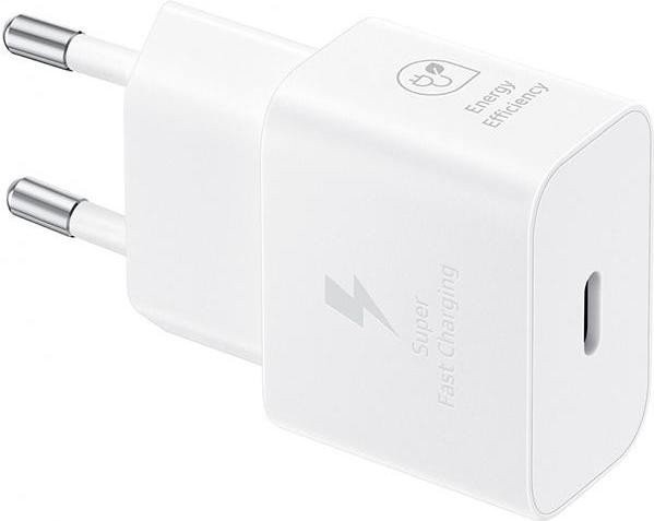 Мережевий зарядний пристрій Samsung 25W PD Power Adapter White w/o cable (EP-T2510NWE)